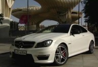 mercedes c63 amg coupe 193x133 Noul Mercedes C63 AMG Coupe se dezlantuie pe circuit