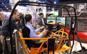 simulator jocuri 300x187 CES 2009: Simulatorul de condus ideal